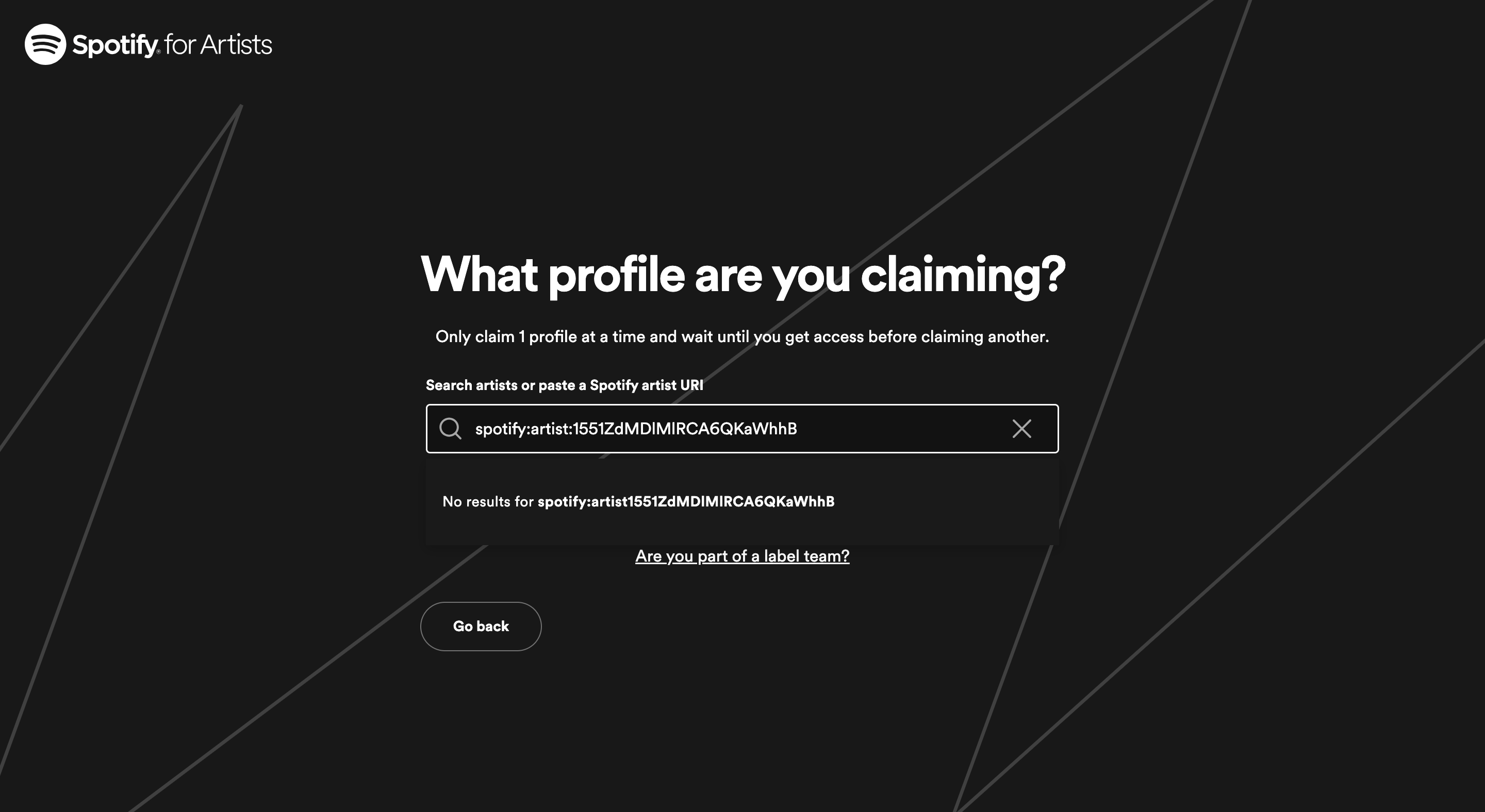 How Do I Claim My Spotify for Artists Profile Prior to My First Release? –  DistroKid Help Center