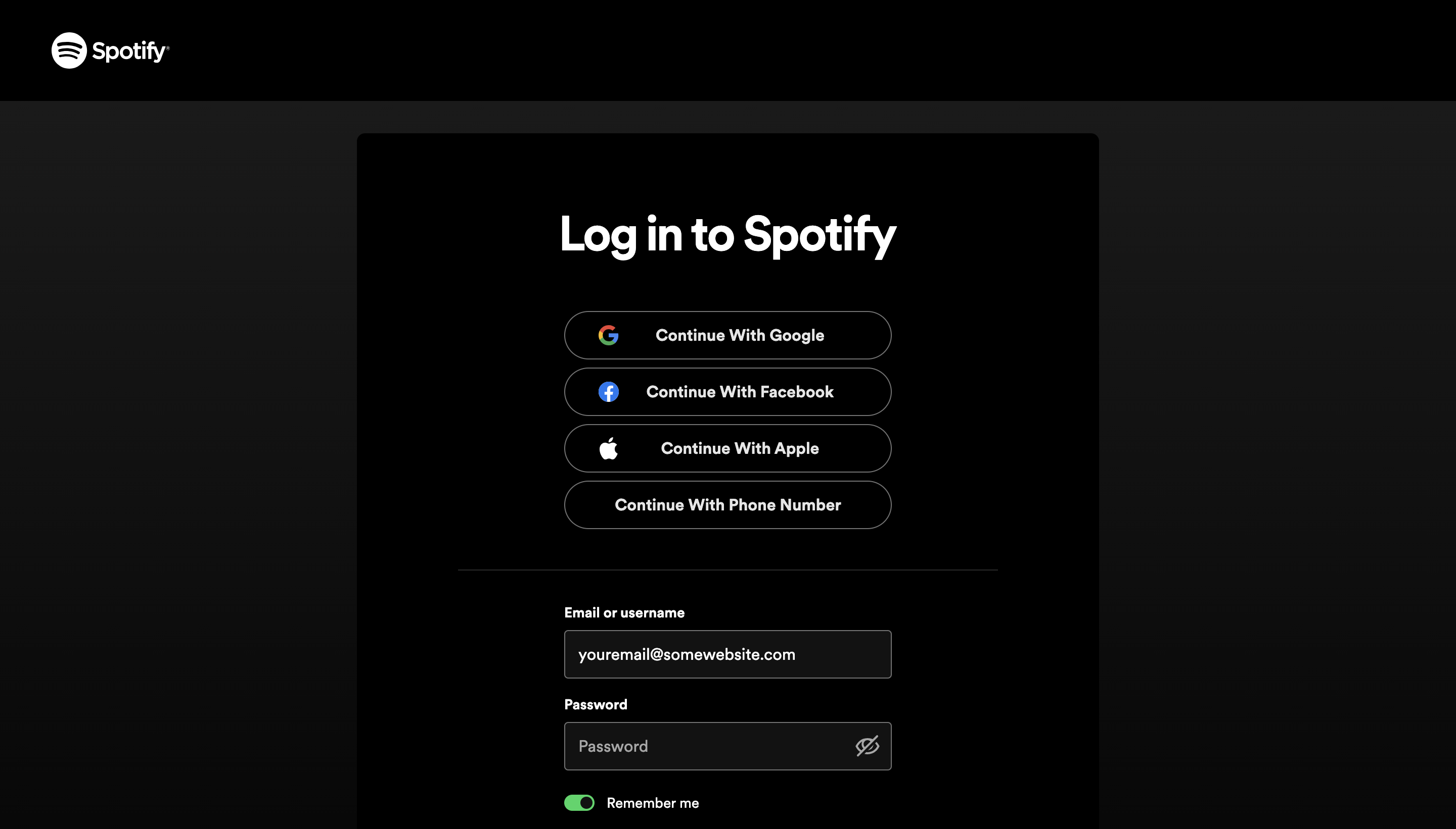 Spotify cheap online login